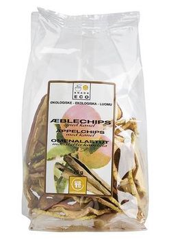 &AElig;blechips &oslash;kologiske med kanel - 75 gram