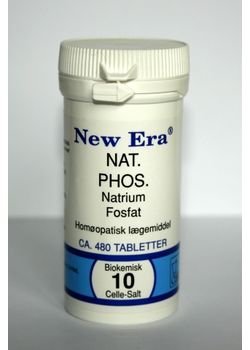 New Era cellesalt nr. 10 nat. phos. - 480 tabl.