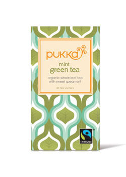 Pukka Gr&oslash;n Te Mint &Oslash;kologisk - 20 breve