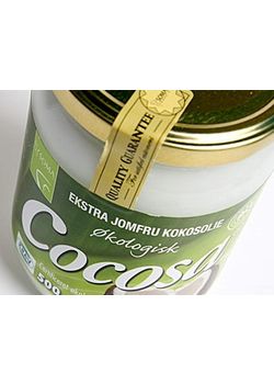 Cocosa extra jomfru kokosolie ,som sm&oslash;r - 500 ml.