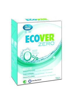 Ecover vaskepulver Zero white - 750 gram