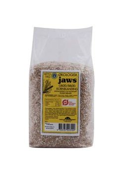 Jaws gr&oslash;d/br&oslash;d kornblanding, 1000 g, &oslash;kologisk