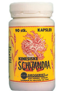 Schizandra kapsler 370 mg. - 90 stk