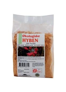 Hyben pulver, fin &Oslash;kologisk (Naturdrogeriet) - 500 gram