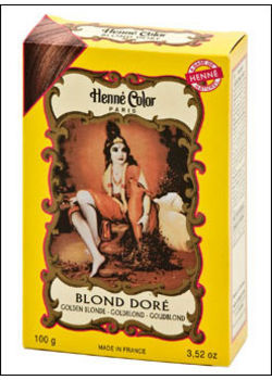 Henna Pulver Gyldenblond - 100 gram