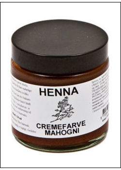 Henna Cremefarve Mahogni  - 140 ml.