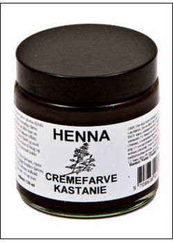 Henna Cremefarve  kastanje - 140 ml.