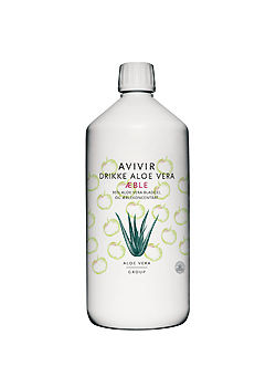 Avivir Drikke Aloe Vera med &aelig;blesmag - 1000 ml.