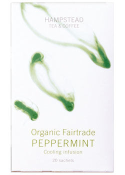 Hampstead Peppermint tea Fairtrade &oslash;ko - 20 breve