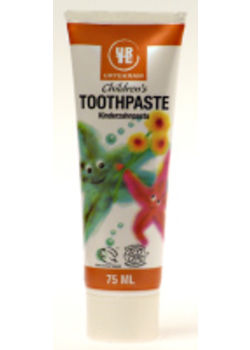 Urtekram B&oslash;rne tandpasta - 75 ml.