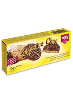 Dr. Sch&auml;r digestive choko-kiks glutenfri - 150 gram