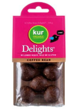 Delights Kur kugler Coffee Bean &oslash;kologisk - 100 gram