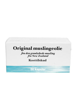 Orignal Muslingeolie - 50 kapsl.
