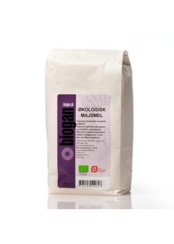 Majsmel &Oslash;kologisk - 1 kg. 