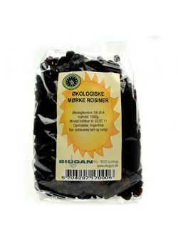 Biogan Rosiner M&oslash;rke &Oslash;kologiske - 500 gram 
