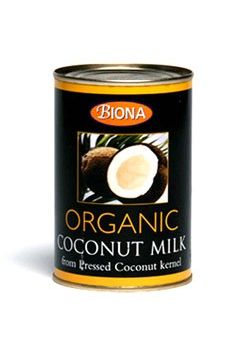 Kokosm&aelig;lk &Oslash;kologisk - 400 ml.