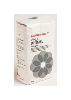 Bygmel fint sigtet &Oslash;kologisk, Sk&aelig;rtoft M&oslash;lle - 1 kg.