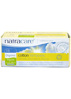 Natracare Tamponer Normal m. hylster - 16 stk