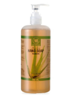 Urtekram H&aring;nds&aelig;be flydende Aloe Vera - 480 ml.