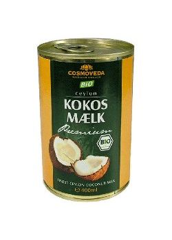 Kokosm&aelig;lk &Oslash;kologisk Cosmoveda - 400 ml.