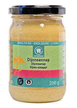Fransk Dion sennep &Oslash;kologisk - 200 gram