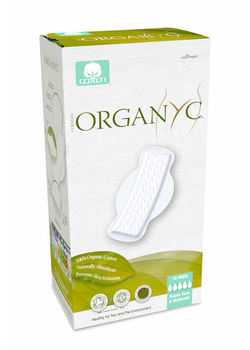 Organyc ultra absorberende bind m vinger - 10 stk