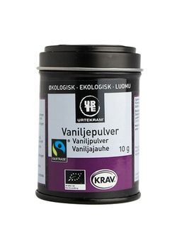 Vaniljepulver &Oslash;kologisk Fairtrade - 10 gram