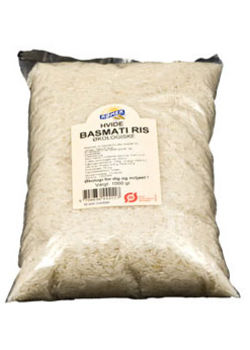 Ris basmati hvide &Oslash;kologiske - 1 kilo