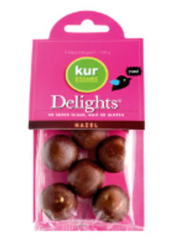 Delights kugler Hazel &oslash;kologisk - 100 gram