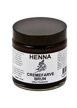 Henna Cremefarve  brun - 140 ml.