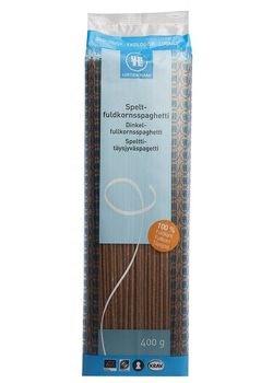 Spelt fuldkornsspaghetti &Oslash;kologisk - 400 gram