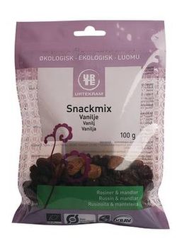 Vanilje snackmix &Oslash;kologisk - 100 gram