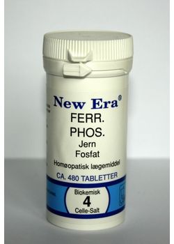 New Era cellesalt nr. 4 ferr. phos. - 480 tabl.