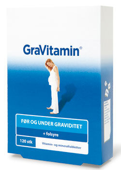 Gravitamin - 120 tabletter