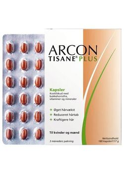 Arcon Tisane Plus - 180 kapsler