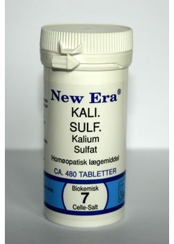 New Era cellesalt nr. 7 kali. sulph. - 480 tabl.