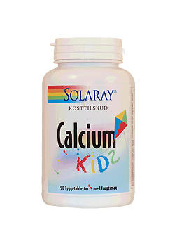 Calcium Kids tygge m.10 mcg D, frugtsmag - 90 tabletter