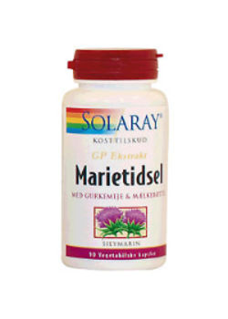 Marietidsel Solaray - 90 kapsler