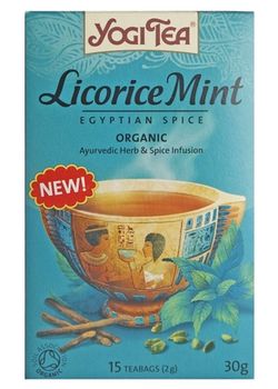 Yogi Tea liquorice mint &Oslash;kologisk - 15 breve