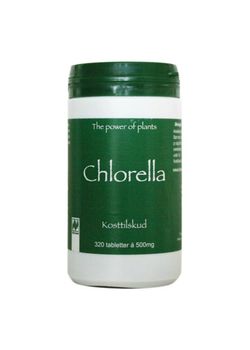 &Oslash;kologisk Chlorella - 320 tabletter