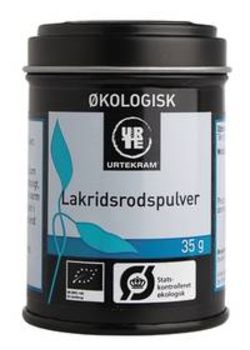 Lakridsrodspulver &Oslash;ko. (Urtekram) - 35 gram