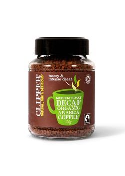 Clipper Instant Kaffe koffeinfri &Oslash;kologisk - 100 gram