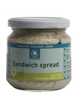 Sandwich spread agurk & dild &Oslash;kologisk - 180 gram