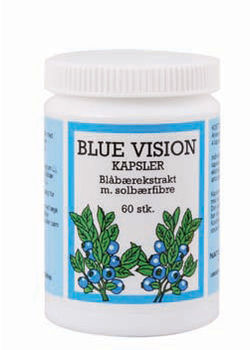Blue Vision (bl&aring;b&aelig;r) - 60 kapsler