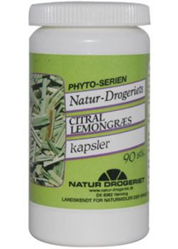 Lemongr&aelig;s Citral - 90 kapsler