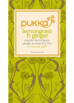 Pukka Lemongrass & ginger  &Oslash;kologisk - 20 breve
