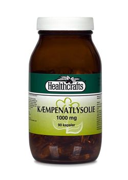 Healthcrafts K&aelig;mpenatlysolie - 90 kapsler.