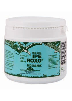 Ipe Roxo 400 mg. - 360 kapsler.