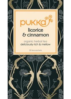 Pukka Licorice & Cinnamon te &Oslash; Pukka - 20 breve