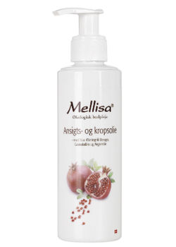 Mellisa ansigts og kropsolie - 200 ml.
